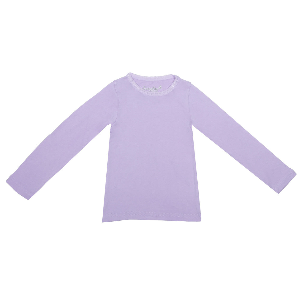 EVERYDAY KIDS Girls Purple Thermal Top and Bottom Underwear Set