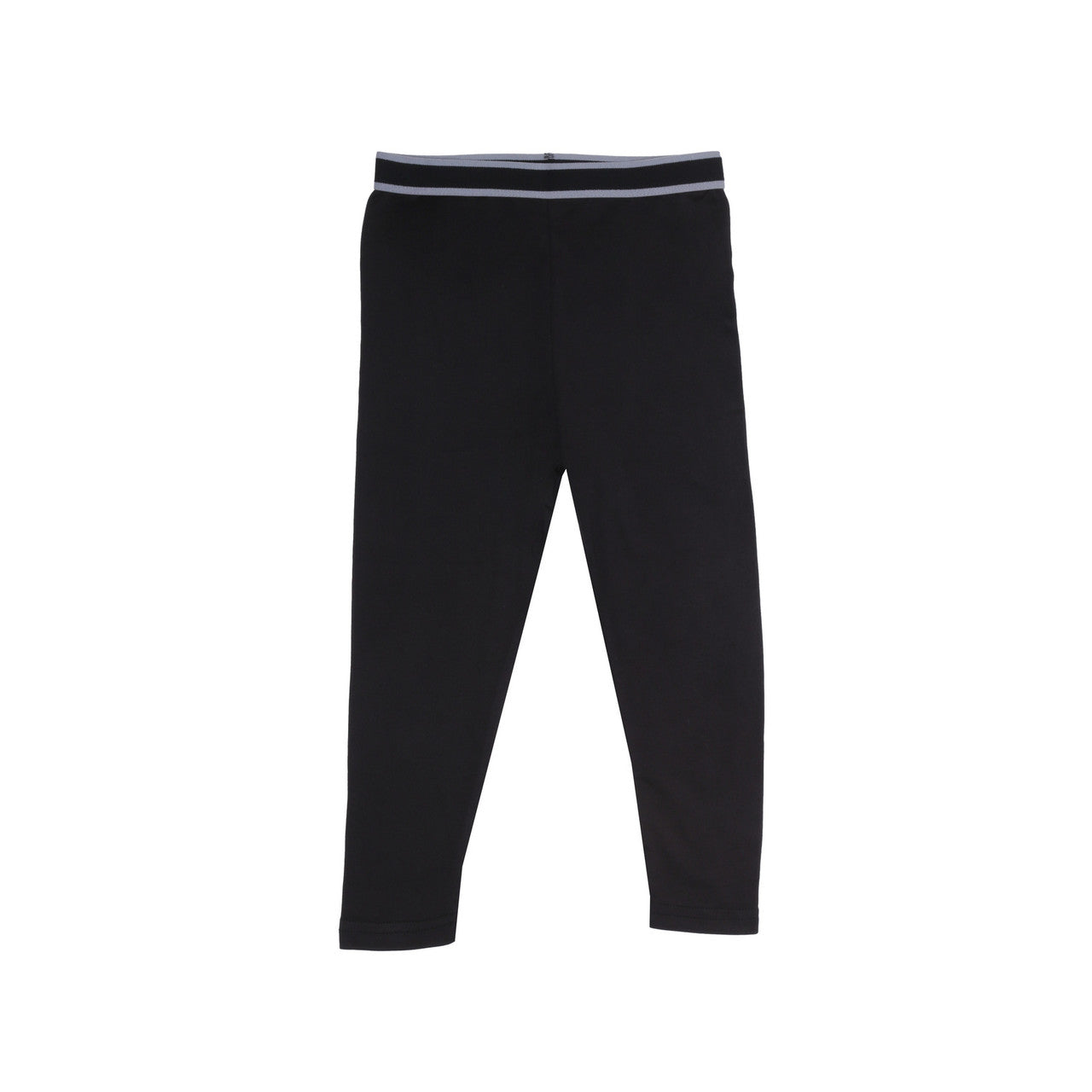 EVERYDAY KIDS Girls Black Thermal Top and Bottom Underwear Set