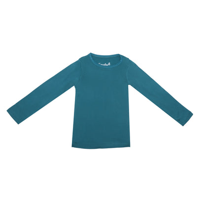 EVERYDAY KIDS Girls Green Thermal Top and Bottom Underwear Set