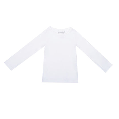 EVERYDAY KIDS Girls white Thermal Top and Bottom Underwear Set