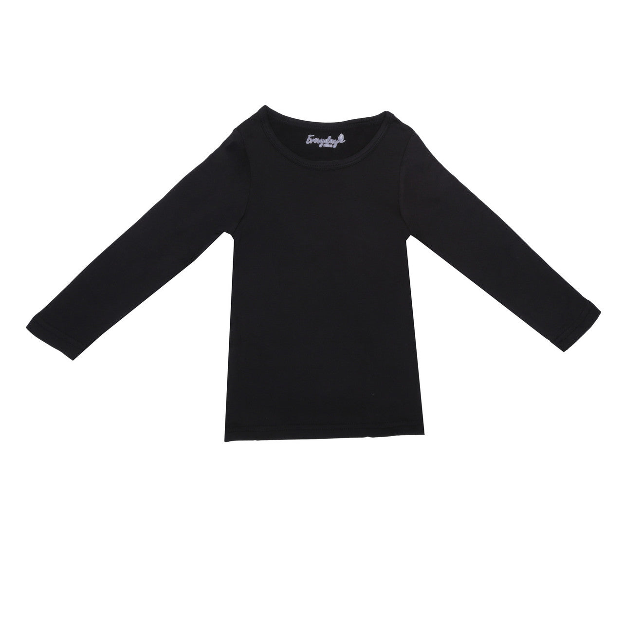EVERYDAY KIDS Boys Black Thermal Top and Bottom Underwear Set