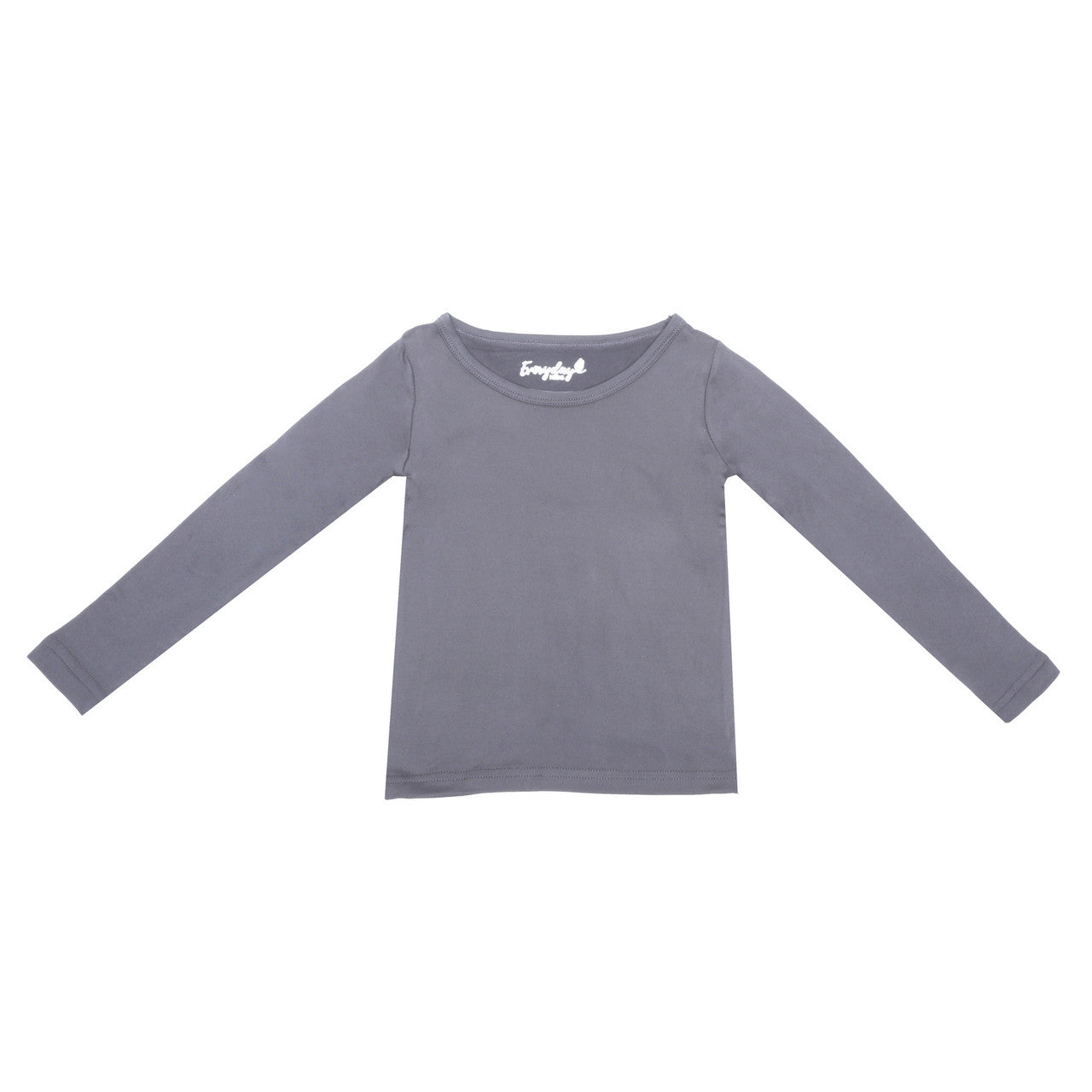 EVERYDAY KIDS Boys Dark Gray Thermal Top and Bottom Underwear Set