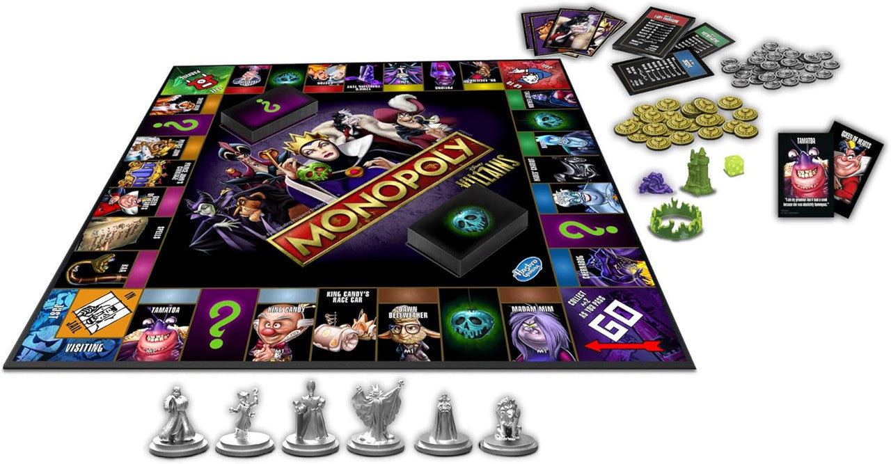Monopoly: Disney Villains Edition Board Game