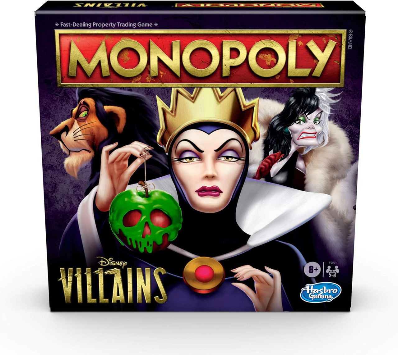 Monopoly: Disney Villains Edition Board Game