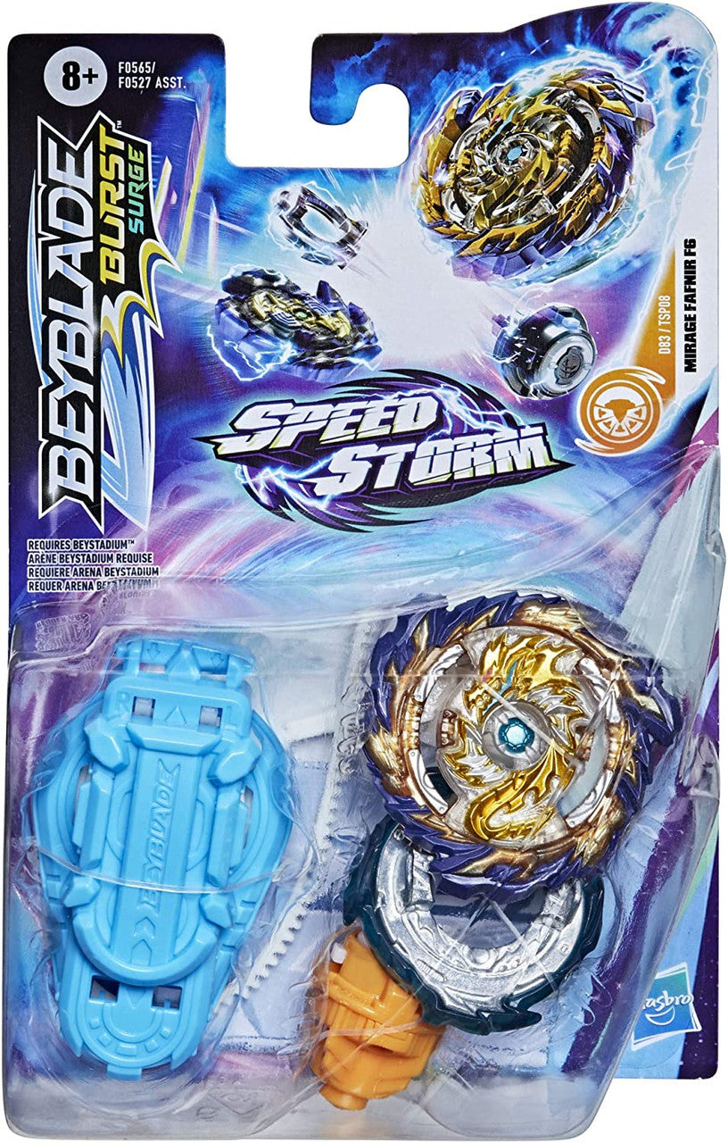 Beyblade Burst Surge Speed Storm Mirage Fafnir F6