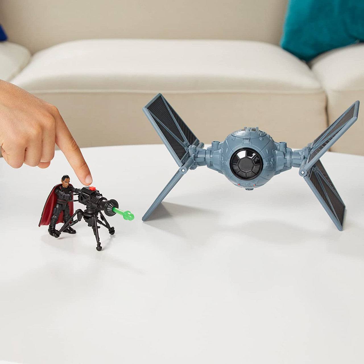 Star Wars Mission Fleet Moff Gideon-Outland TIE Fighter
