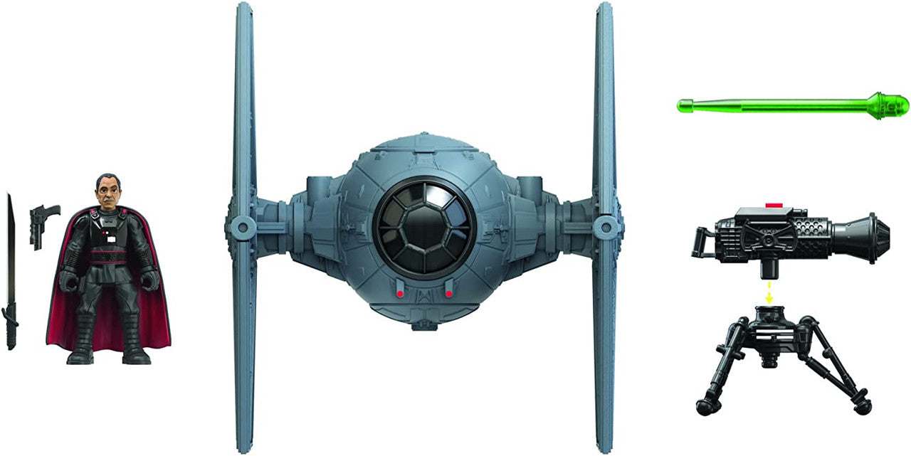 Star Wars Mission Fleet Moff Gideon-Outland TIE Fighter