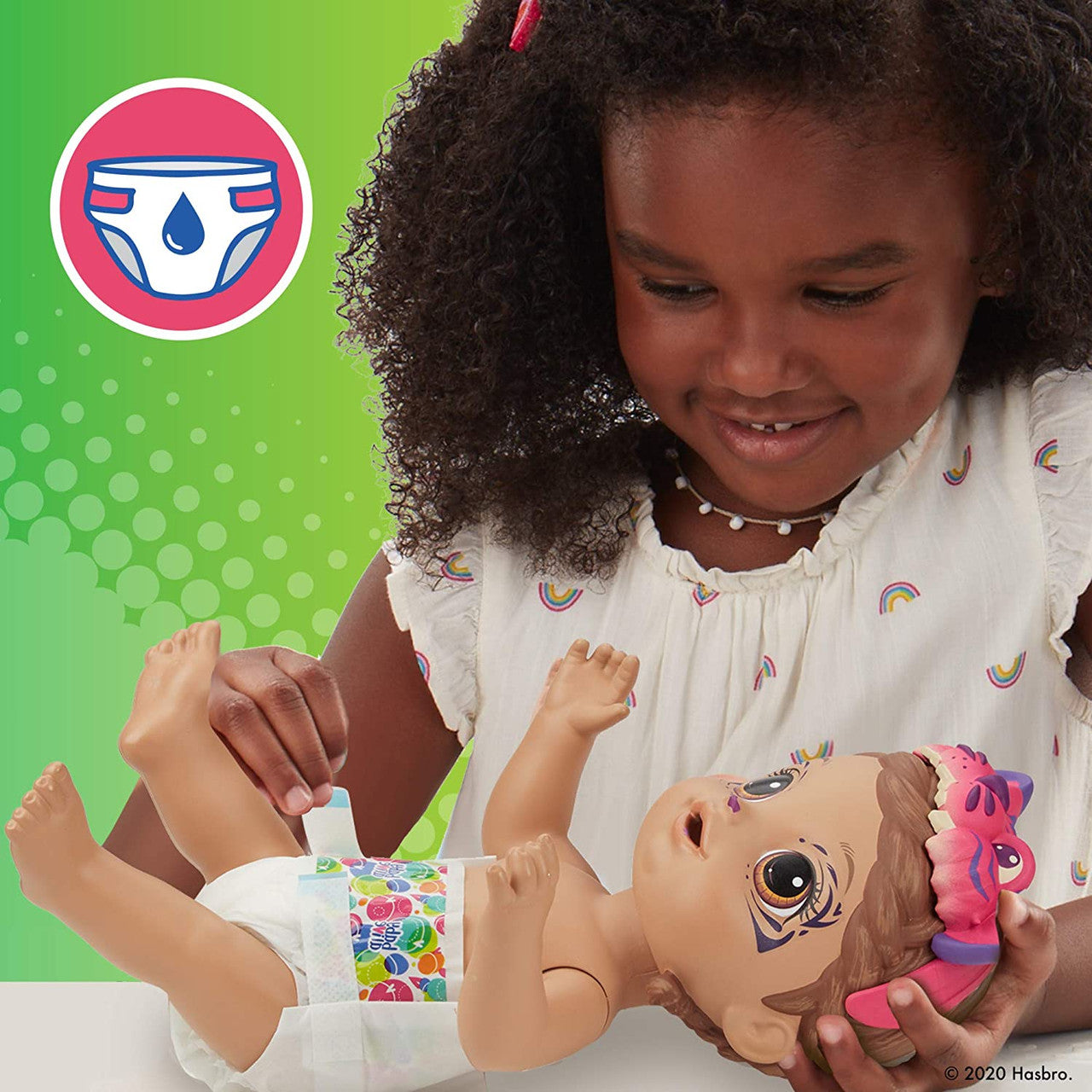 Baby Alive Rainbow Wildcats Doll, Tiger
