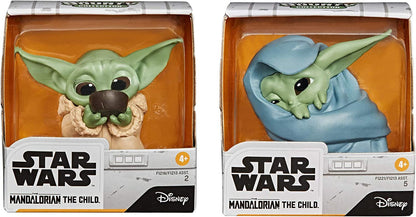 Star Wars The Bounty Collection 2 Pack “Baby Yoda” Sipping Soup, Blanket-Wrapped Figure