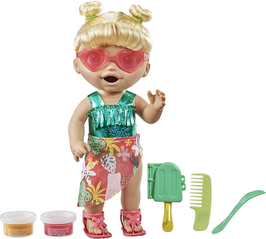 Baby Alive Sunshine Snacks Doll Blonde Hair