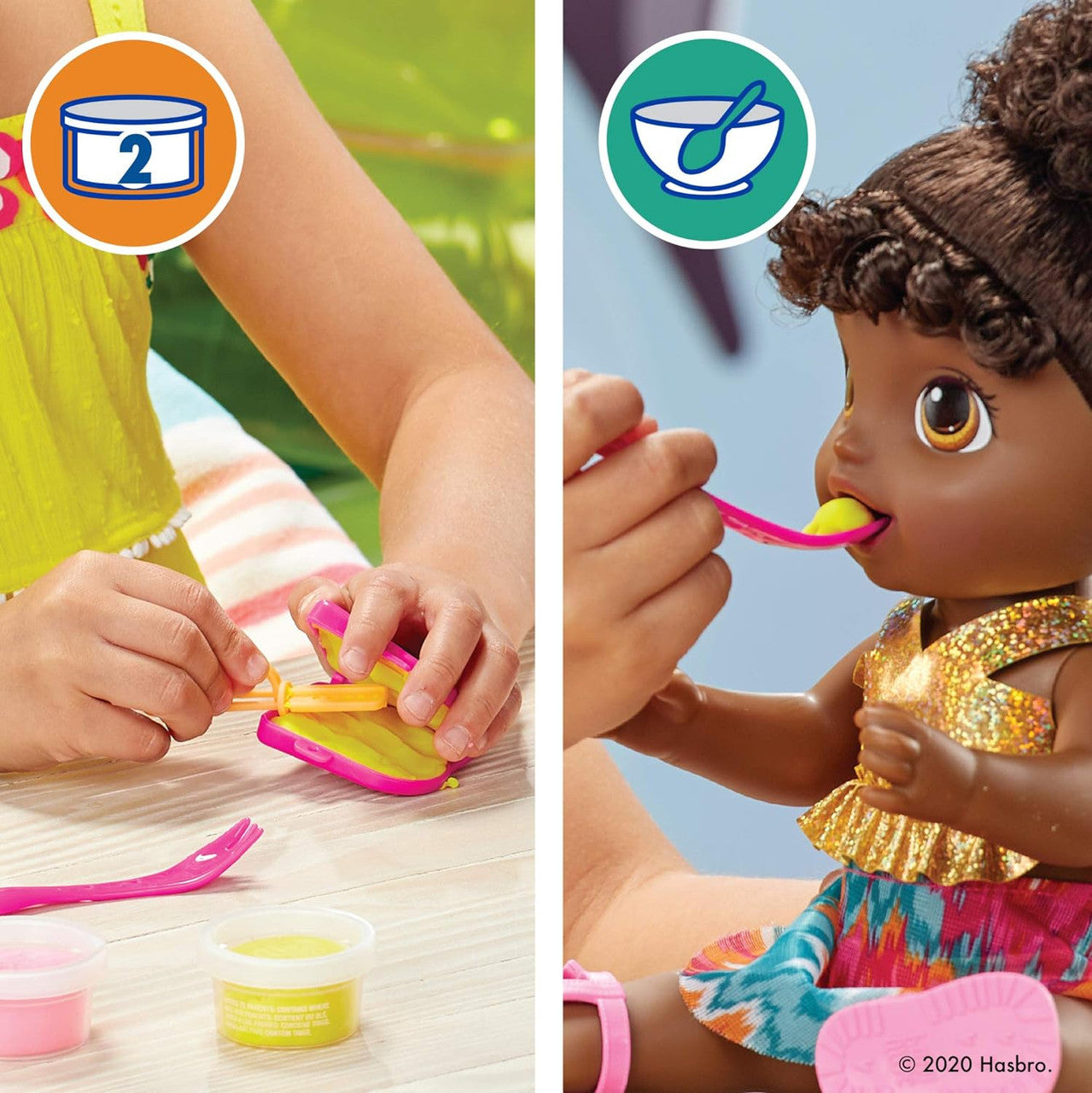 Baby Alive Sunshine Snacks Doll - Black Hair
