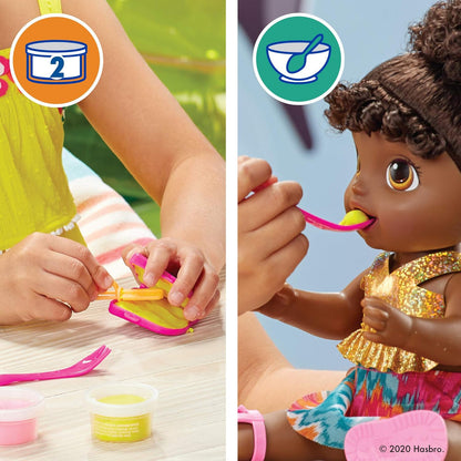 Baby Alive Sunshine Snacks Doll - Black Hair