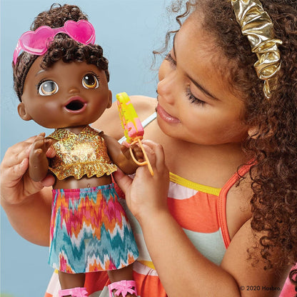 Baby Alive Sunshine Snacks Doll - Black Hair