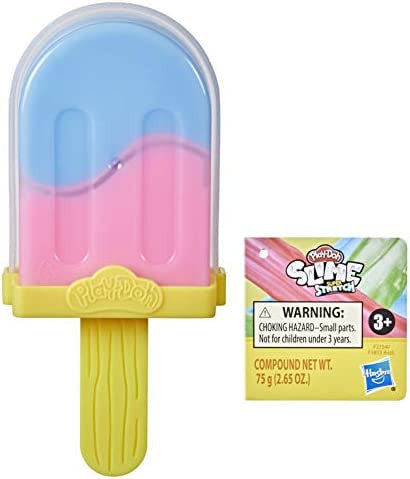 Play-Doh Foam and Slime Super Stretch Pop Ice Cream Toy, Colors Vary