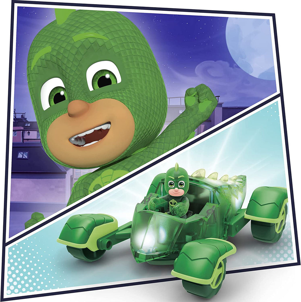 PJ Masks Toys Glow & Go Gekko-Mobile