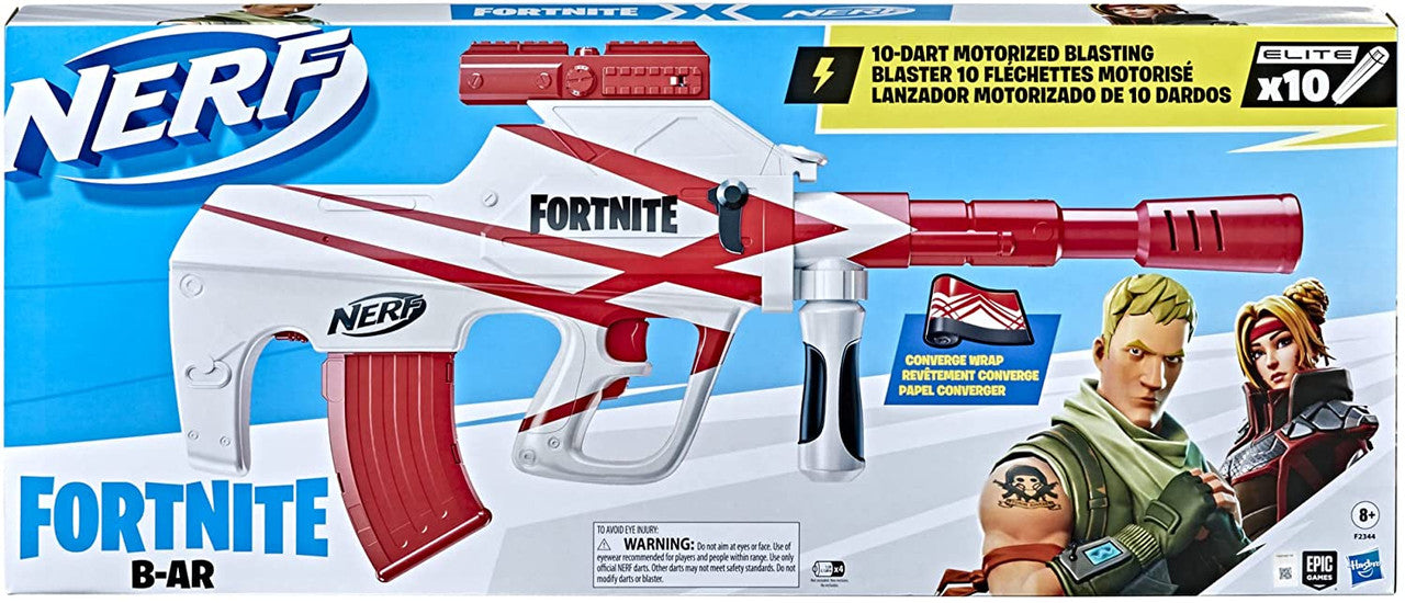 NERF Fortnite B-AR Motorized Dart Blaster