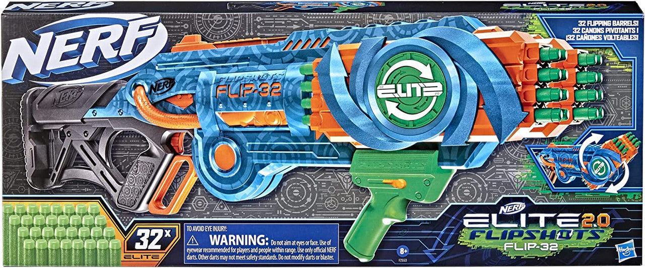 NERF Elite 2.0 Flipshots Flip-32 Blaster