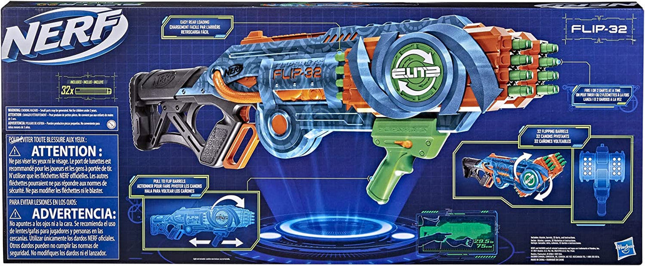 NERF Elite 2.0 Flipshots Flip-32 Blaster