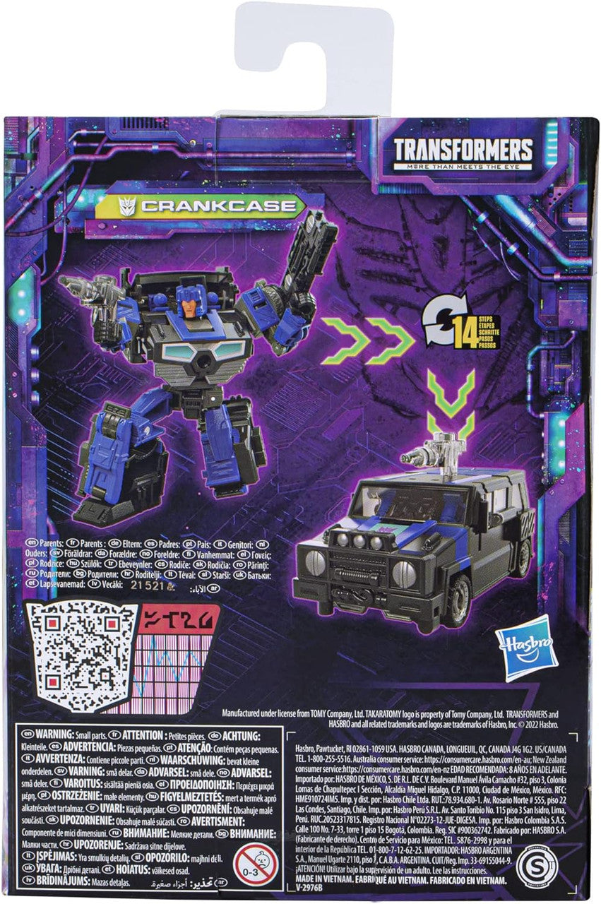 Transformers Toys Generations Legacy Deluxe Crankcase Action Figure