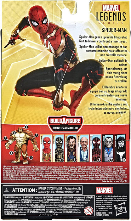 Spider-Man Marvel Legends Series Integrated Suit 6in Action Figure