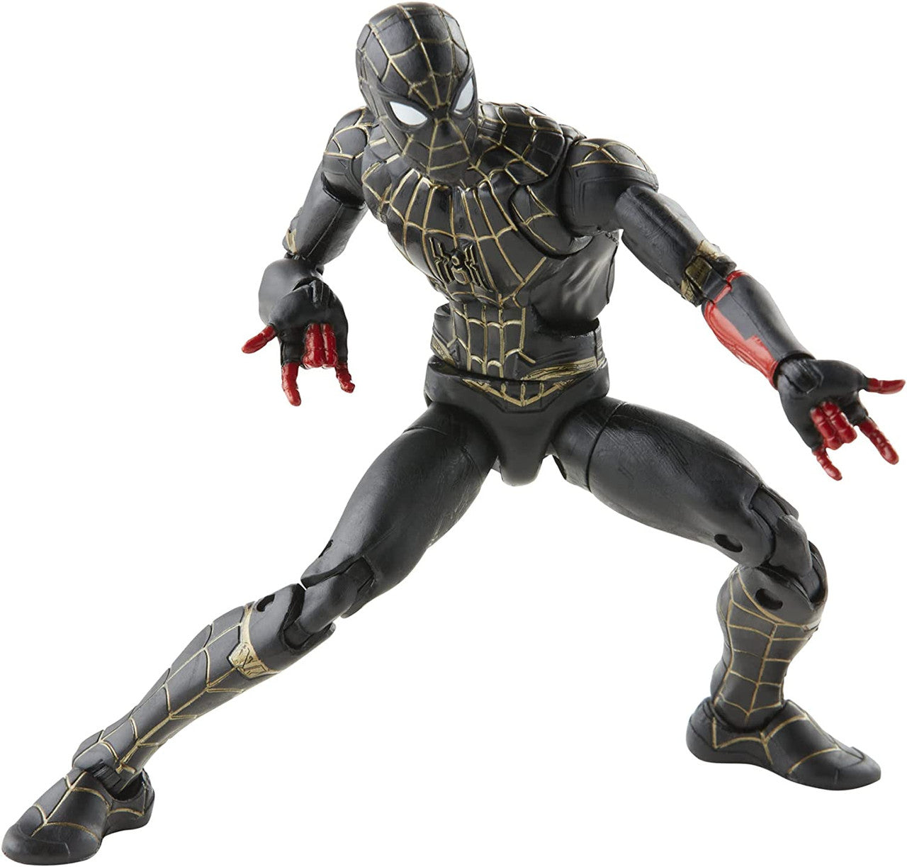 Spider-Man Marvel Legends Series Black & Gold Suit 6in Action Figure