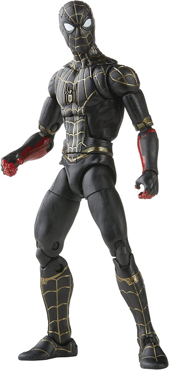 Spider-Man Marvel Legends Series Black & Gold Suit 6in Action Figure