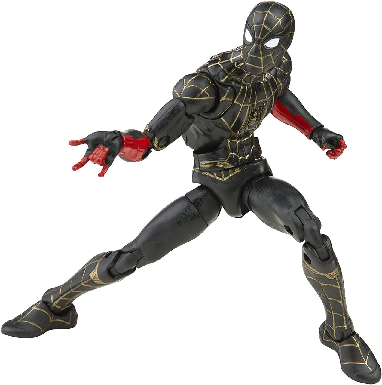 Spider-Man Marvel Legends Series Black & Gold Suit 6in Action Figure