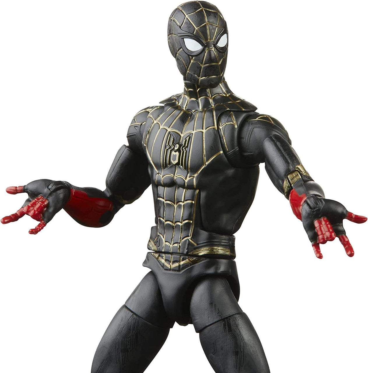 Spider-Man Marvel Legends Series Black & Gold Suit 6in Action Figure