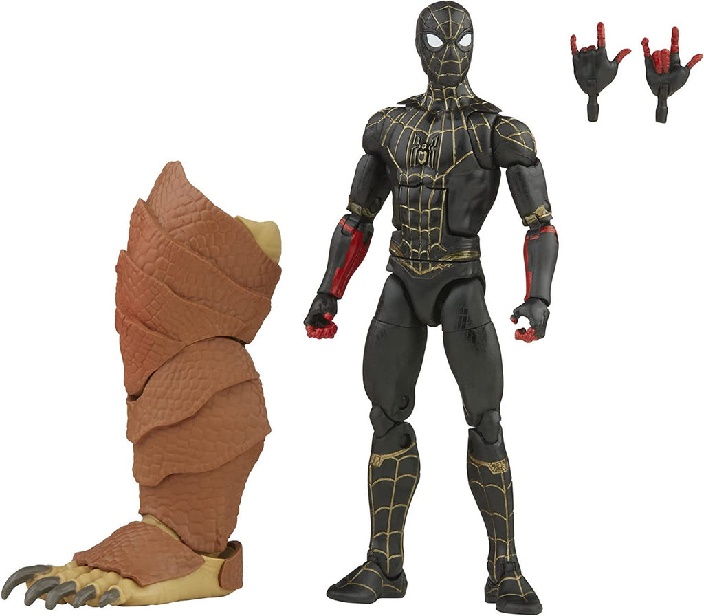 Spider-Man Marvel Legends Series Black & Gold Suit 6in Action Figure