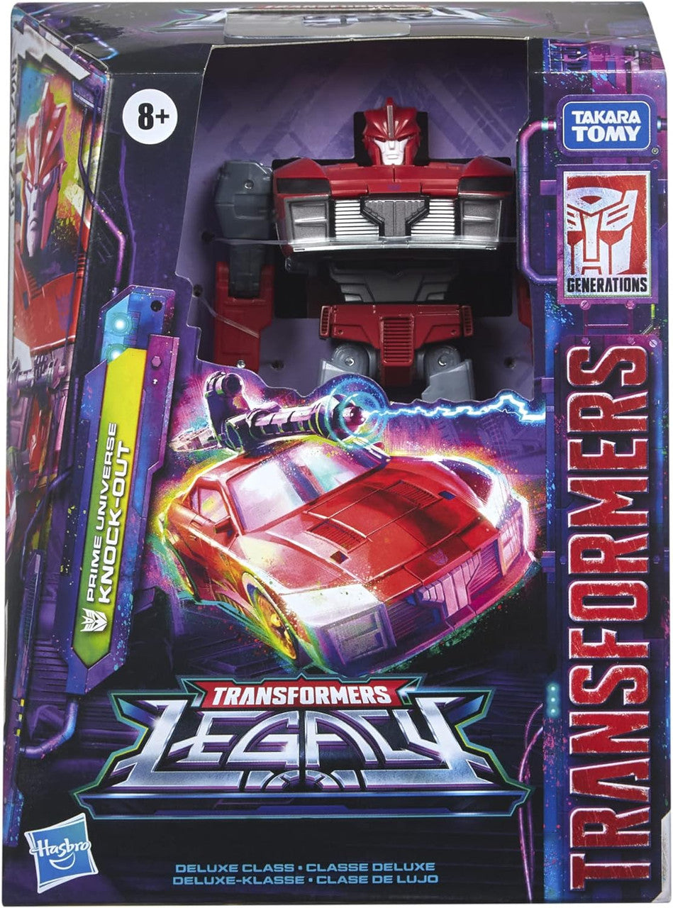 Transformers Legacy Deluxe Prime Universe Knock-Out Action Figure
