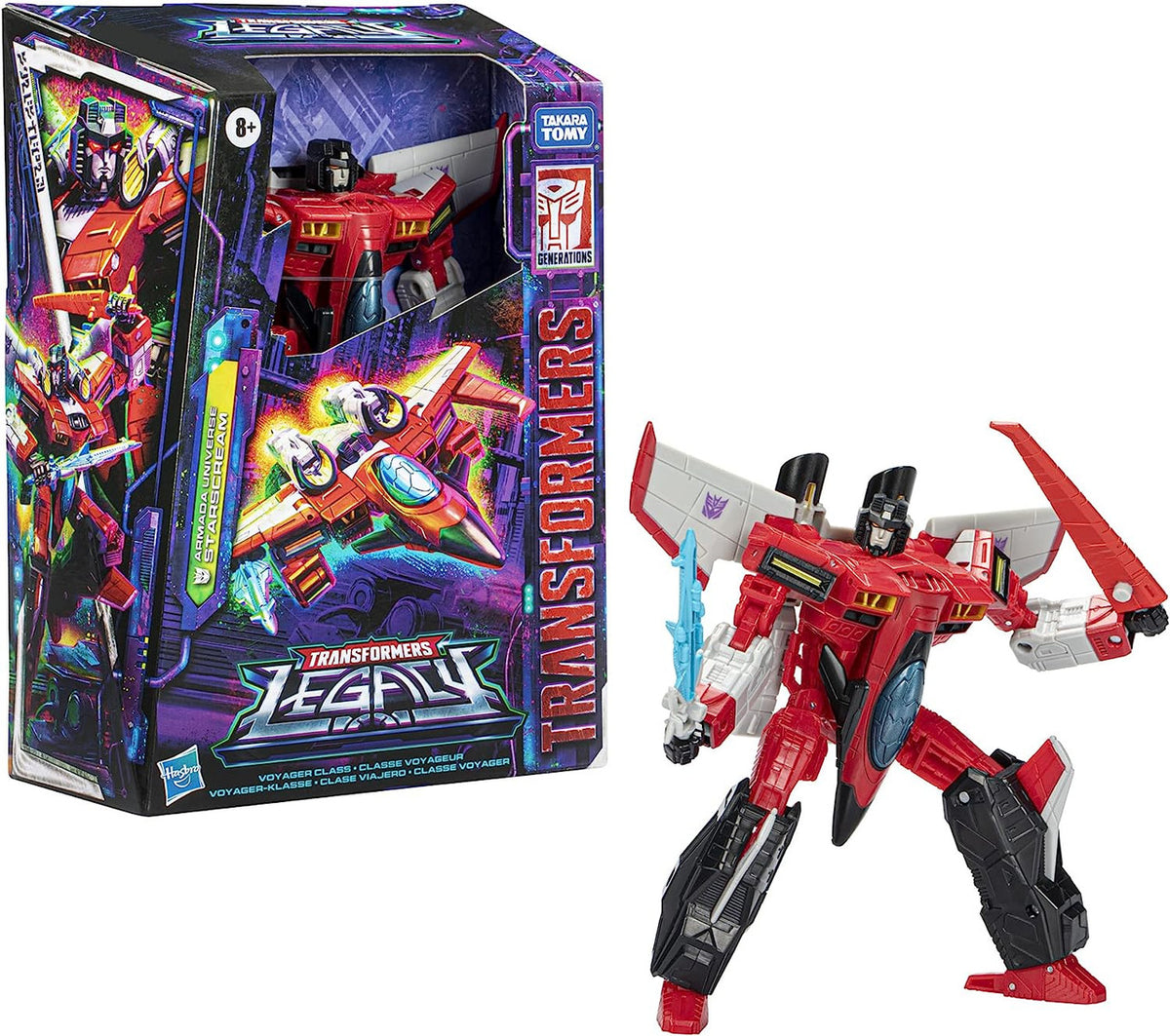 Transformers Legacy Voyager Armada Universe Starscream Action Figure