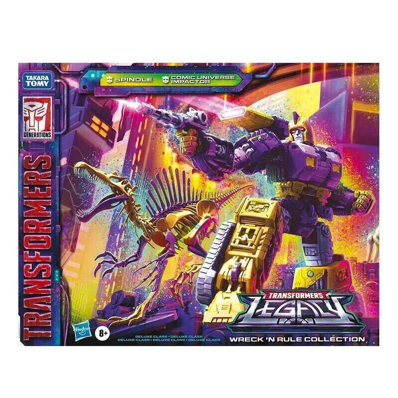 Transformers Legacy Wreck ‘N Rule Collection Comic Impactor and Spindle