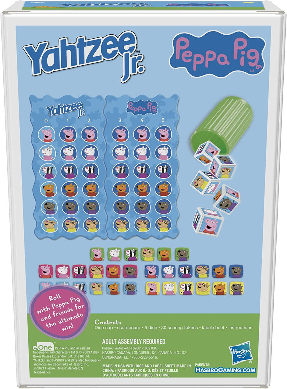 Yahtzee Jr.: Peppa Pig Edition Board Game