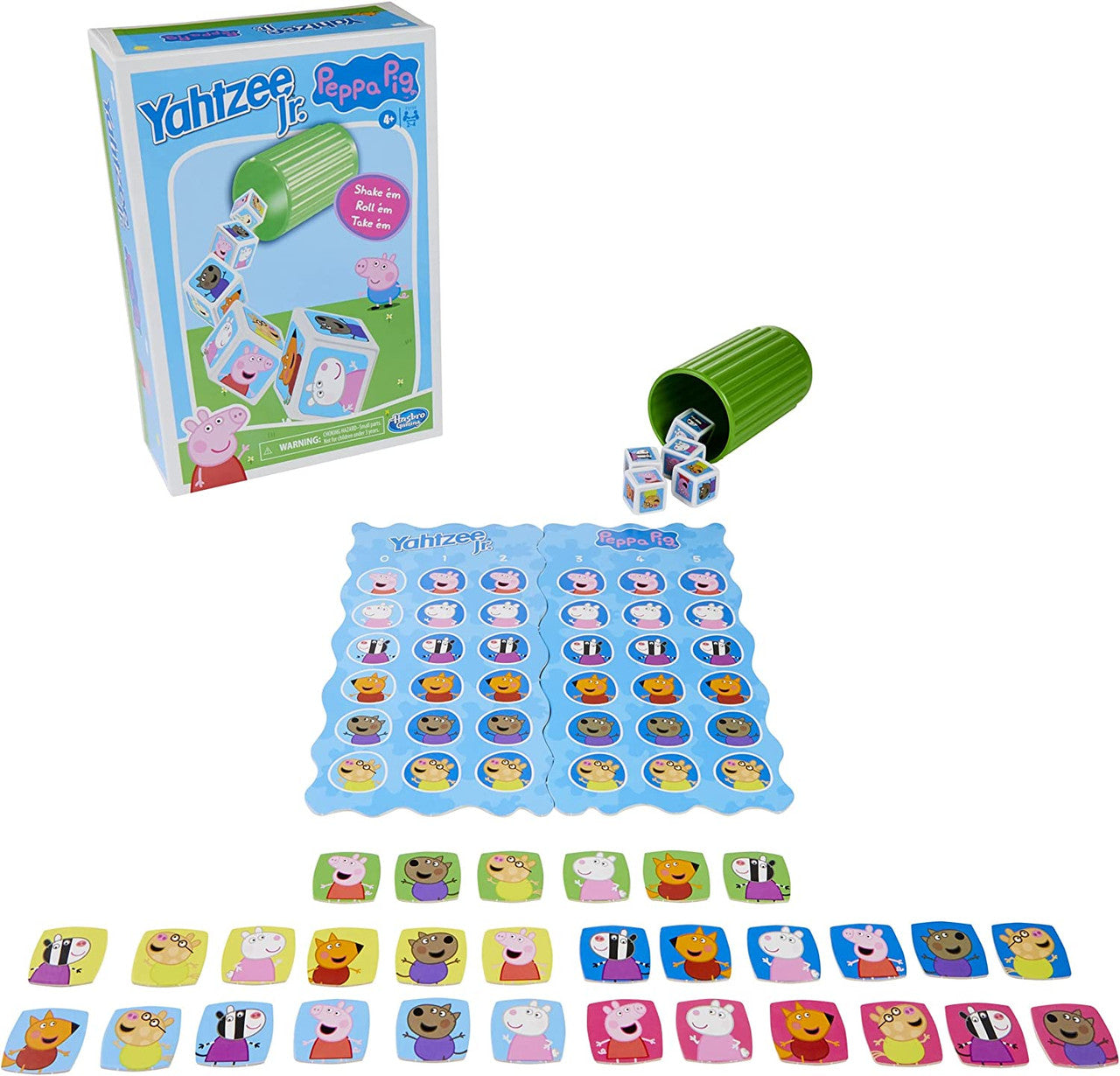 Yahtzee Jr.: Peppa Pig Edition Board Game
