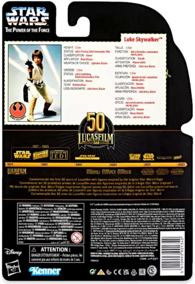 Star Wars The Black Series Luke Skywalker 6-Inch Figure