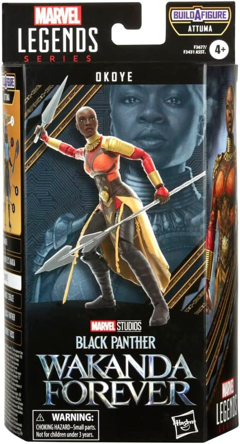 Marvel Legends Series Black Panther Wakanda Forever Okoye