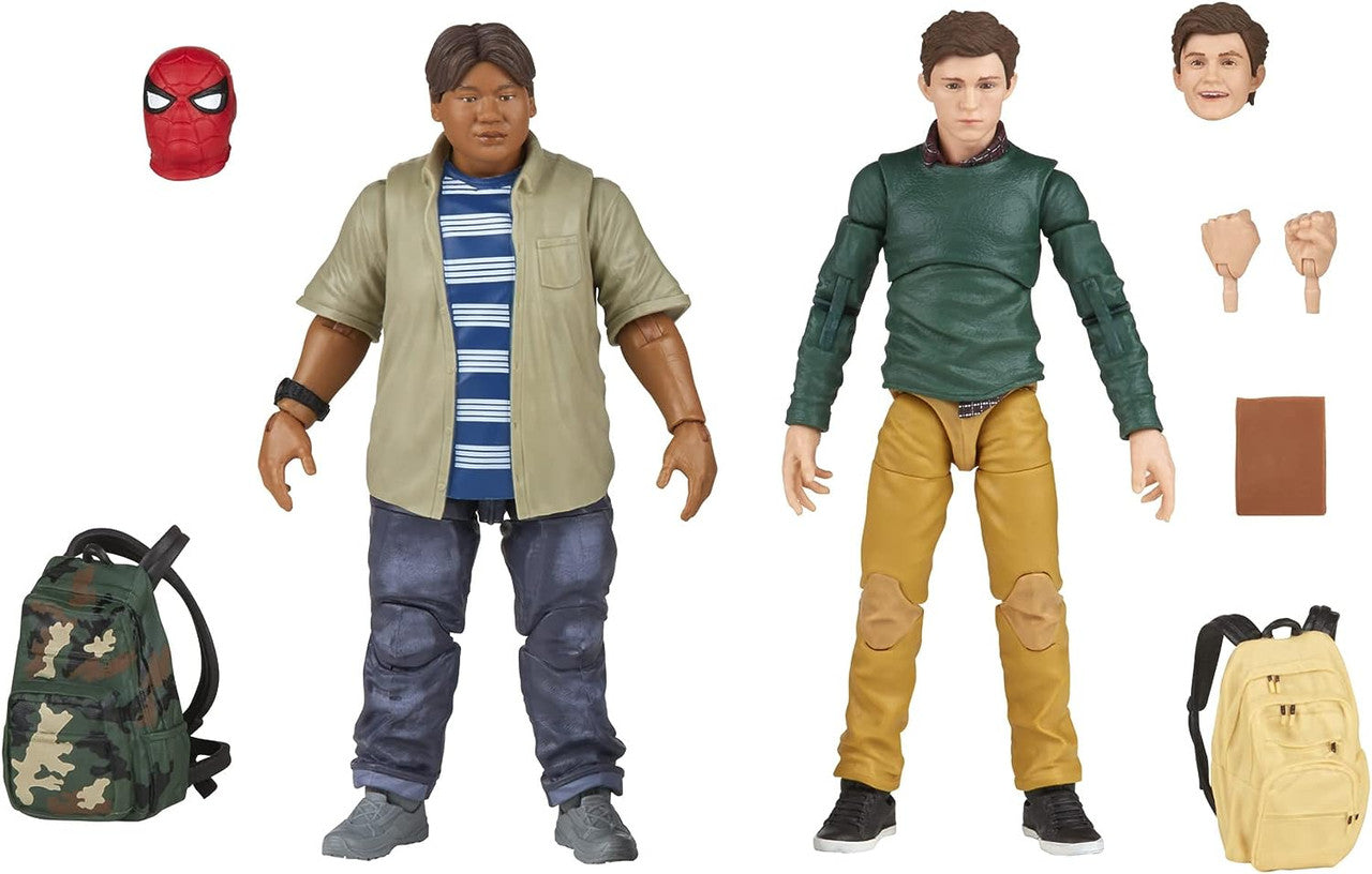 Spider-Man Peter Parker and Ned Leeds MCU 6-inch Action Figures