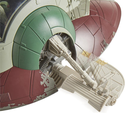 Star Wars Mission Fleet Starship Skirmish - Boba Fett Action Figure and Firespray Starship