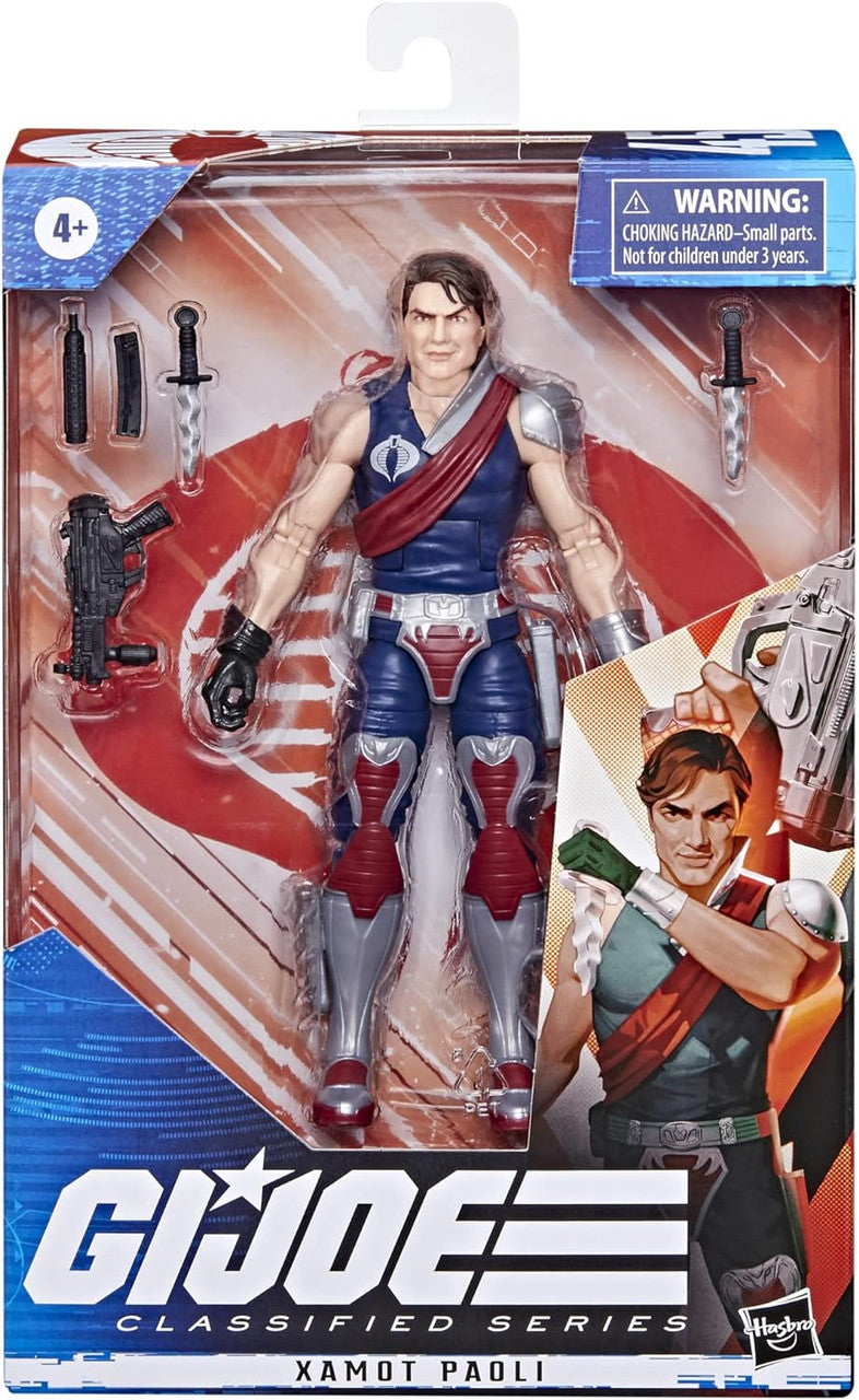 G.I. Joe Classified Series Xamot Paoli Action Figure