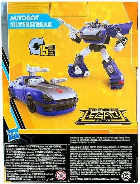 Transformers Legacy Buzzworthy Bumblebee Silverstreak Figure