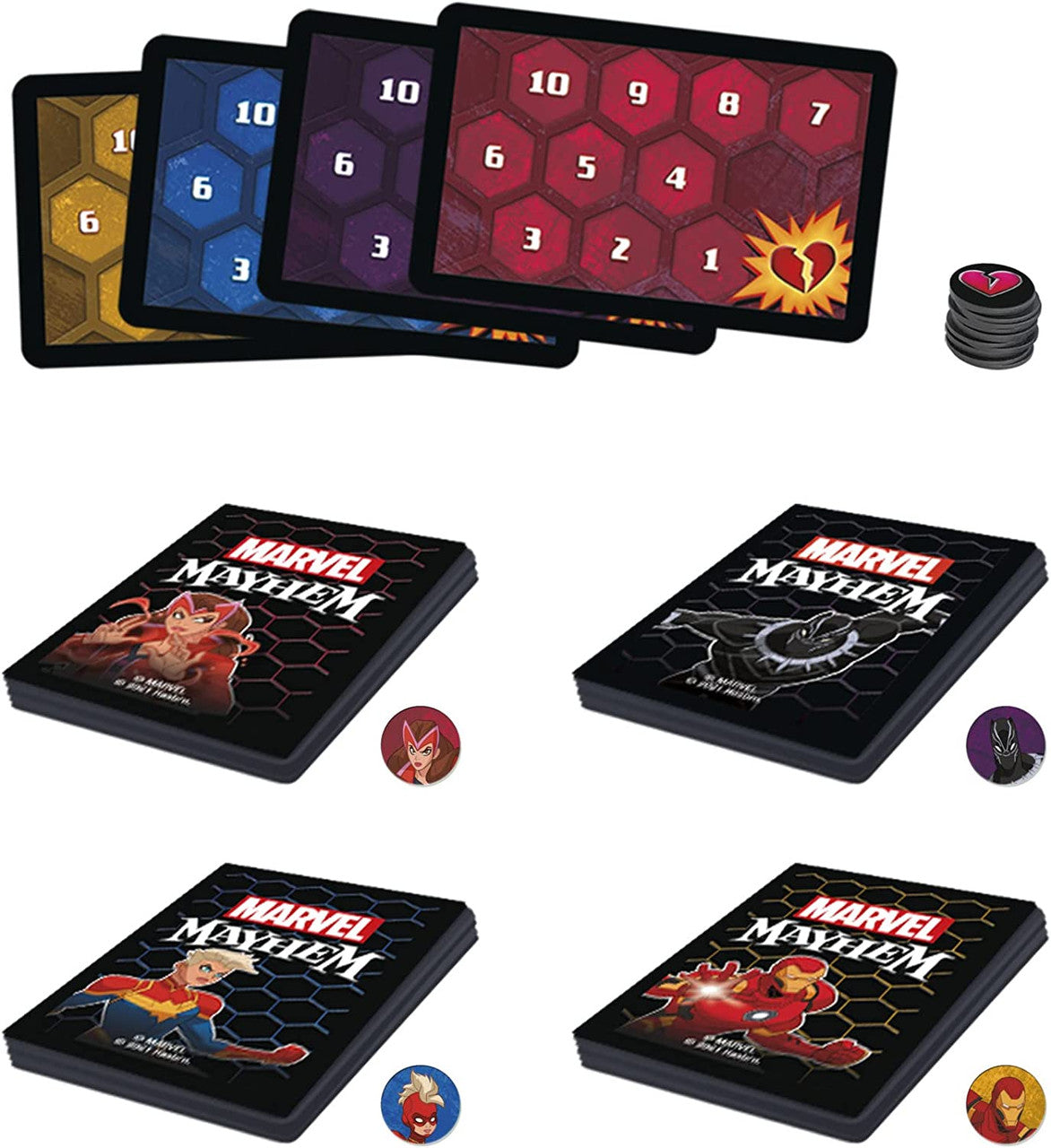 Marvel Mayhem-Card Game