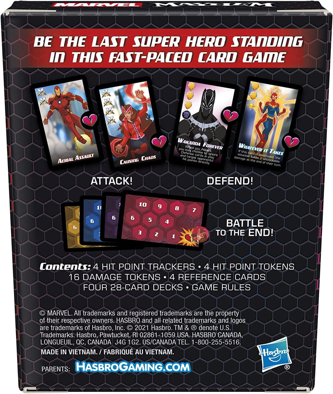 Marvel Mayhem-Card Game