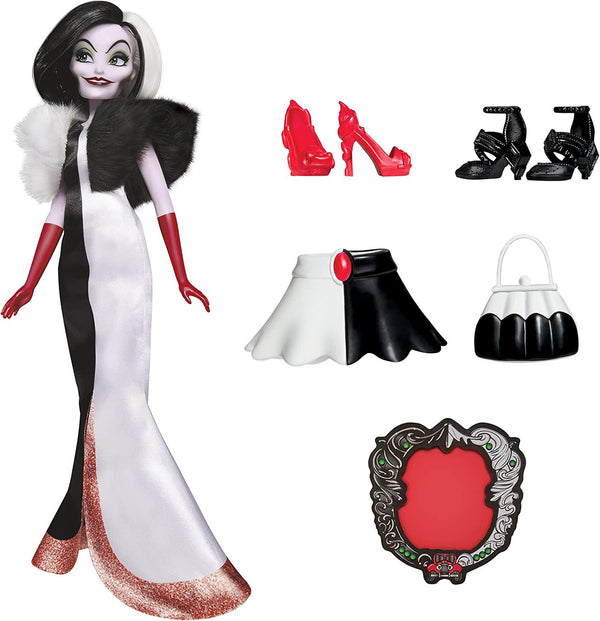 Disney Villains Cruella De Vil Fashion Doll