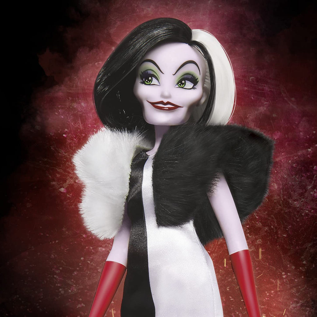 Disney Villains Cruella De Vil Fashion Doll