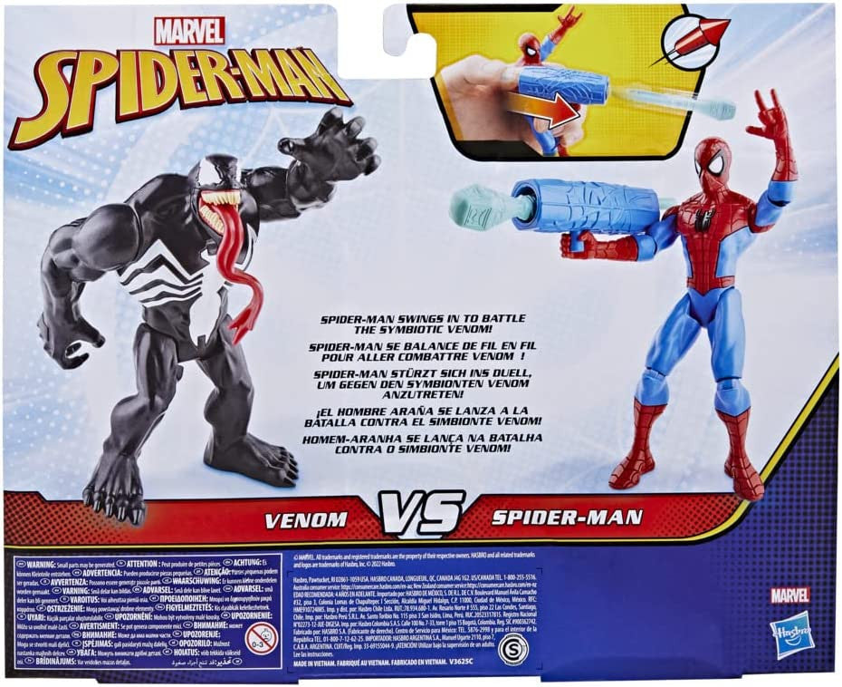 Marvel Spider-Man Vs Venom 6in Battle Figures