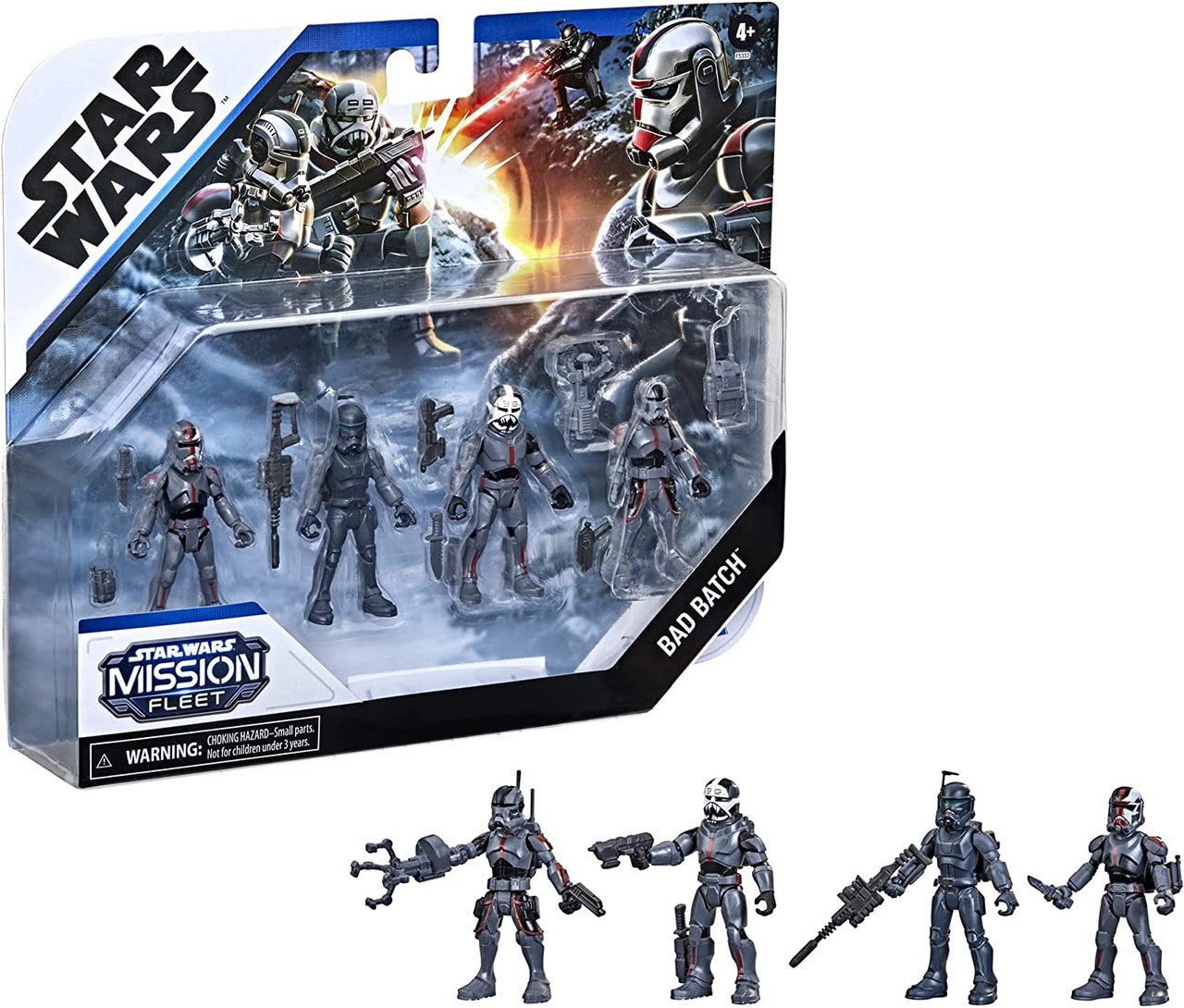 Star Wars Mission Fleet Bad Batch