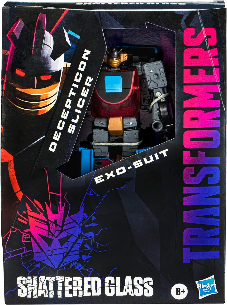 Transformers Shattered Glass Collection: Decepticon Slicer with Exo-Suit