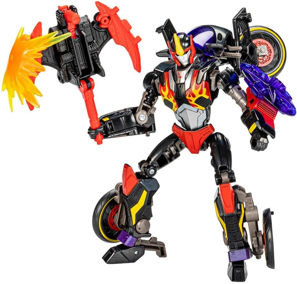 Transformers Shattered Glass Collection: Decepticon Flamewar with Fireglide