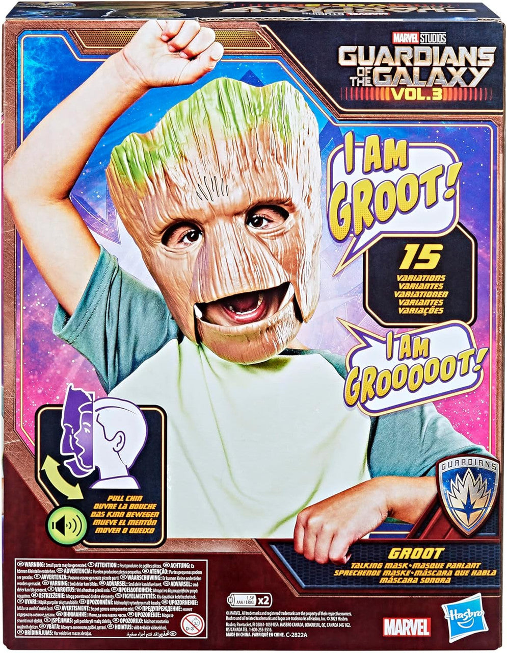 Marvel Guardians of The Galaxy Vol.3 Groot Role Play Mask