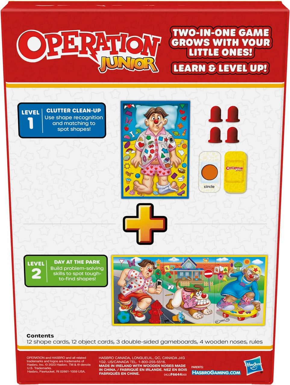 Hasbro Gaming Operation Junior Board Game